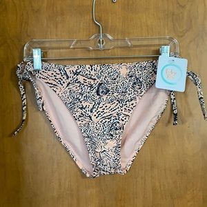 NWT Indigo Rein Pink Leopard Bikini Bottoms